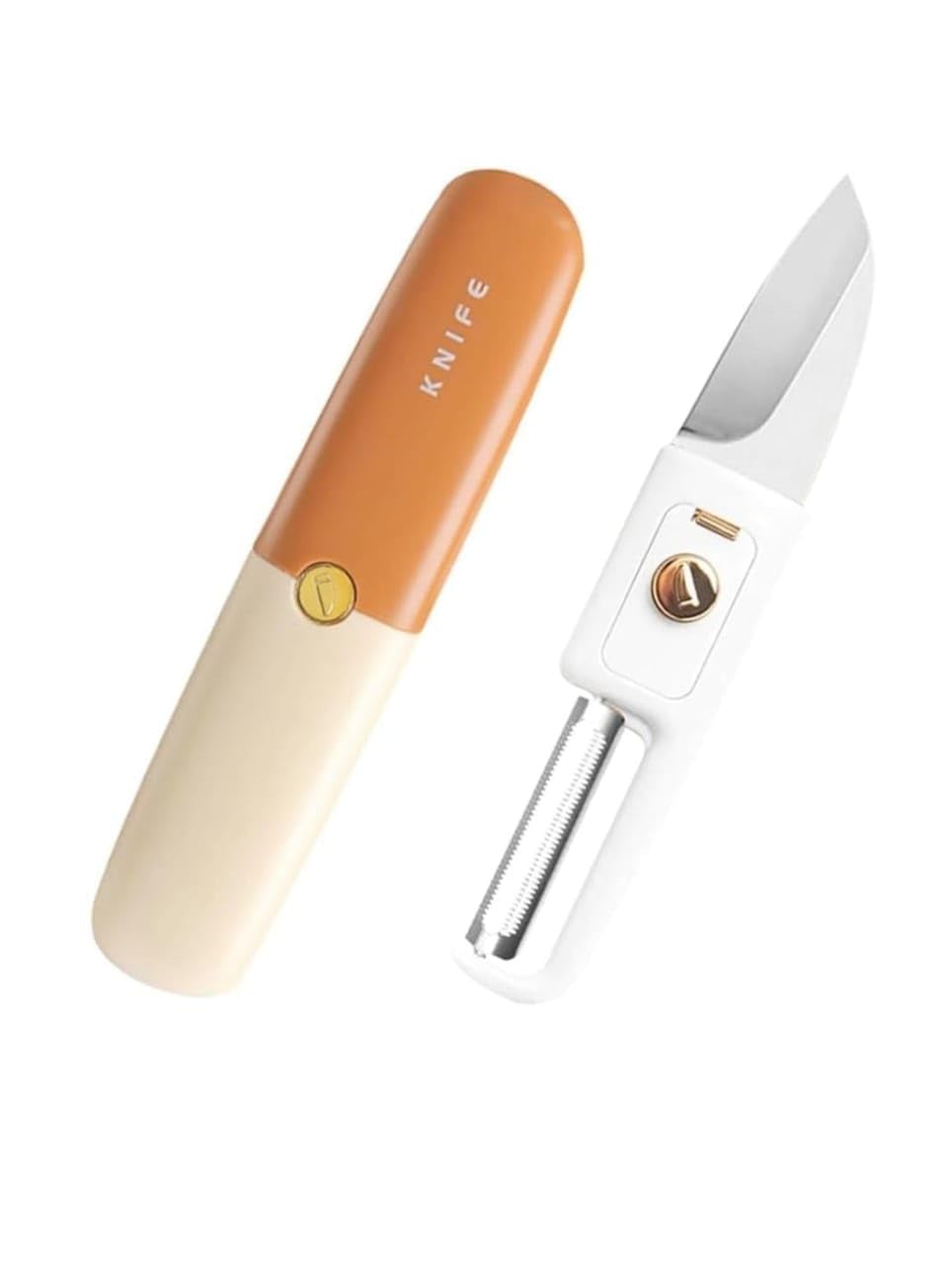 Knife and Peeler Dual Use Portable Kitchen Tool