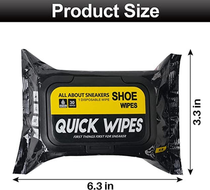 Shoe Cleaner Wipes - 1 Packs of 80 - Portable Sneakers Cleaner Shoe Wipes Quickly Remove Dirt & Stains - These Disposable Shoe Cleaning Wipes Can Be Used On Footwear