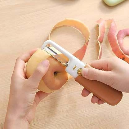 Knife and Peeler Dual Use Portable Kitchen Tool