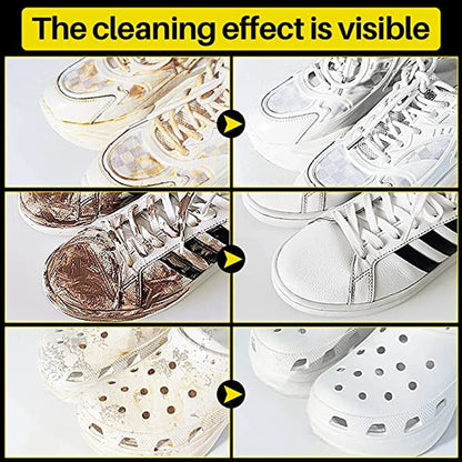 Shoe Cleaner Wipes - 1 Packs of 80 - Portable Sneakers Cleaner Shoe Wipes Quickly Remove Dirt & Stains - These Disposable Shoe Cleaning Wipes Can Be Used On Footwear