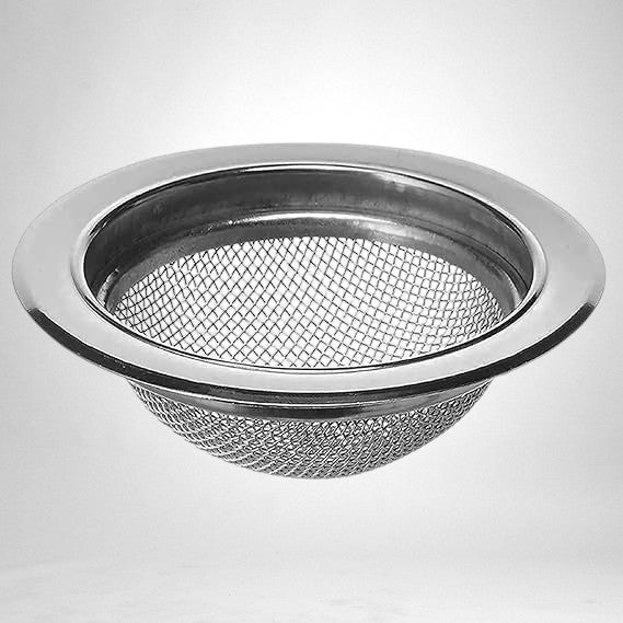 Sink Strainer Jali for Kitchen Bathroom Drainage - Premium Stainless Steel Fine Mesh Sieve Filter Basket with Anti-Clogging Technology, Easy Clean (Pack of 1)