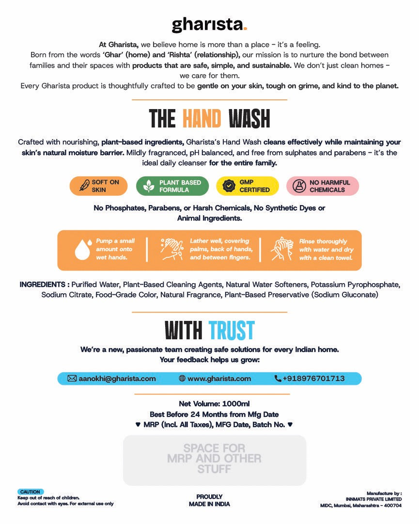 Natural Hand Wash